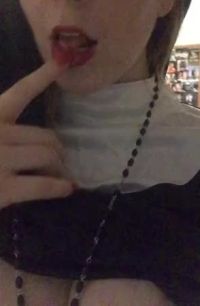 Repressed Catholic Girl Now Likes Doing Dirty Things In A Nun Costume