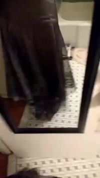 Long Skirt Butt Unveiling