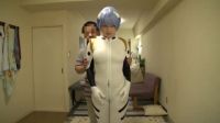 Japanese mom in evangelion cosplay