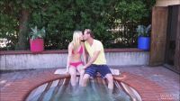 Lily Rader Cheats In A Hot Tub