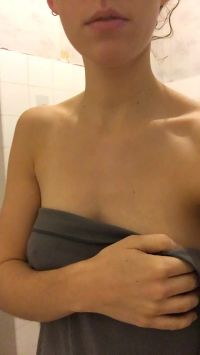 Towel Drop 'n Nip Pinch Or Ya :p