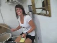 Drummer Upskirt
