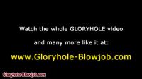 Gloryhole Slut Facialized After Fucking