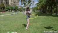 Lilith Addams Hula Hoops