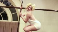 Cosplay Mercy In A Virgin Killer Sweater
