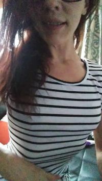 Would You Cum On My Glasses, Tits Or Tongue?