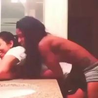 Humped Against The Countertop