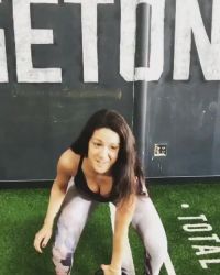 Bayley Working Out