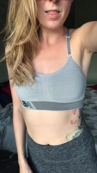 Teasing You In My Yoga Pants