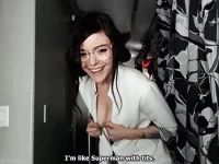 Super Cute Chick Flashing