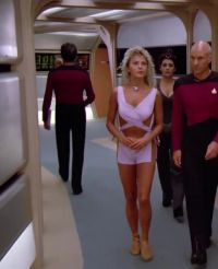 Brenda Bakke Plots On Star Trek TNG