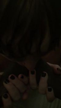 Wife Tasting Two Cocks