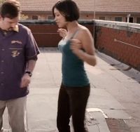 Rosario Dawson Jiggling Out Of The Way-back Machine.