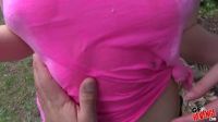 Lifting Up Her Shirt