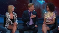 Faye Marsay And Nathalie Emmanuel At Comic Con Discussing GoT With Conan