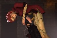 Futa Poison Ivy Facefucking Catwoman