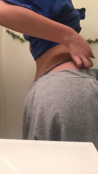 Amazing Ass In A VS Thong