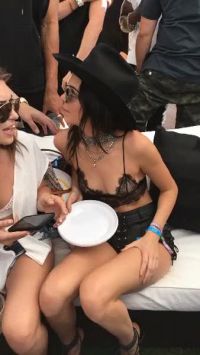 Visible Nipple Piercing