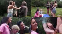 Emma Leigh Lola Rae Satine Spark And Tina Kay – Park Flasher