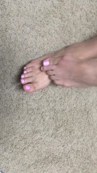 Wife Rubbing Cum On Her Feet; Follow Up From Last Post