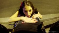 Blowjob In The Tunnel