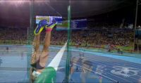 Canadian Pole Vaulter Kelsie Ahbe, Nice And Close To The Camera