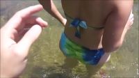 She's So Happy She Starts Bending Over!