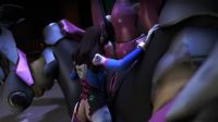 D.va Fucking Her Mech