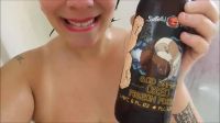 Showing Off My Blowie Skills On A Beer Bottle. Wish I Was Practicing On You! <x-post>