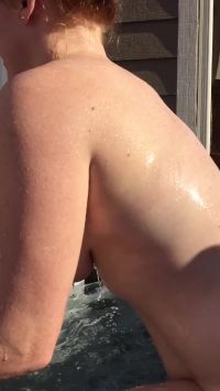 Water Dripping Off My Boobs…