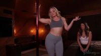 Eva Lovia Gets Stripper Lessons