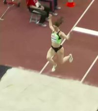 Stunning Slovenian Long-jumper
