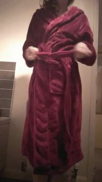 Bathrobe Reveal