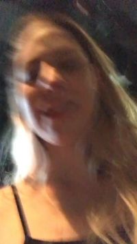 Ashley Kissing A Friend