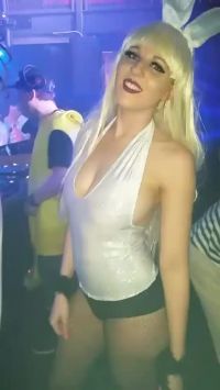 Halloween club titty flash! <3