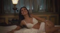 Victoria Justice Jumping On A Bed