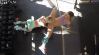 Bella Rose & Piper Perri In The Gym