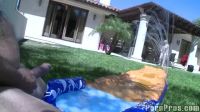 Jenny Anderson Loves A Good Waterslide