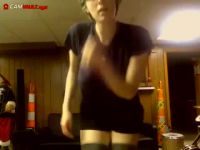 Camgirl Rewards A Donator With A Flash