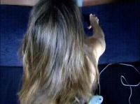 Unloading On Her Hair