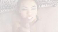 Cindy Starfall Gets A Creamy Facial!