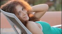Klara On A Patio Chair