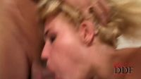 He Rams His Cock Into Her Mouth For A Rough Creampie
