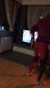 Cleaning The Floor