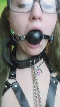 I Want To Be Collared, Gagged, And Clamped X-post Bondage