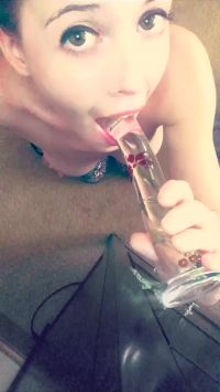 Tits And Glass; Come Gag With Me!