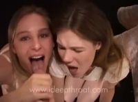 Heather Surprise Cumshots Her Friend
