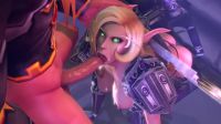 Blood Elf Working A Cock