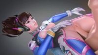 D.Va Fucked On A Pillow,