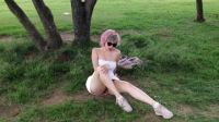 Just A Good Day Masturbating On A Park